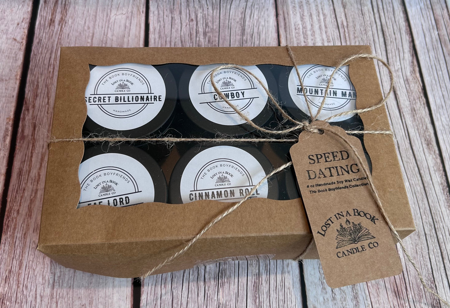 Speed Dating: The Book Boyfriend Sample Box