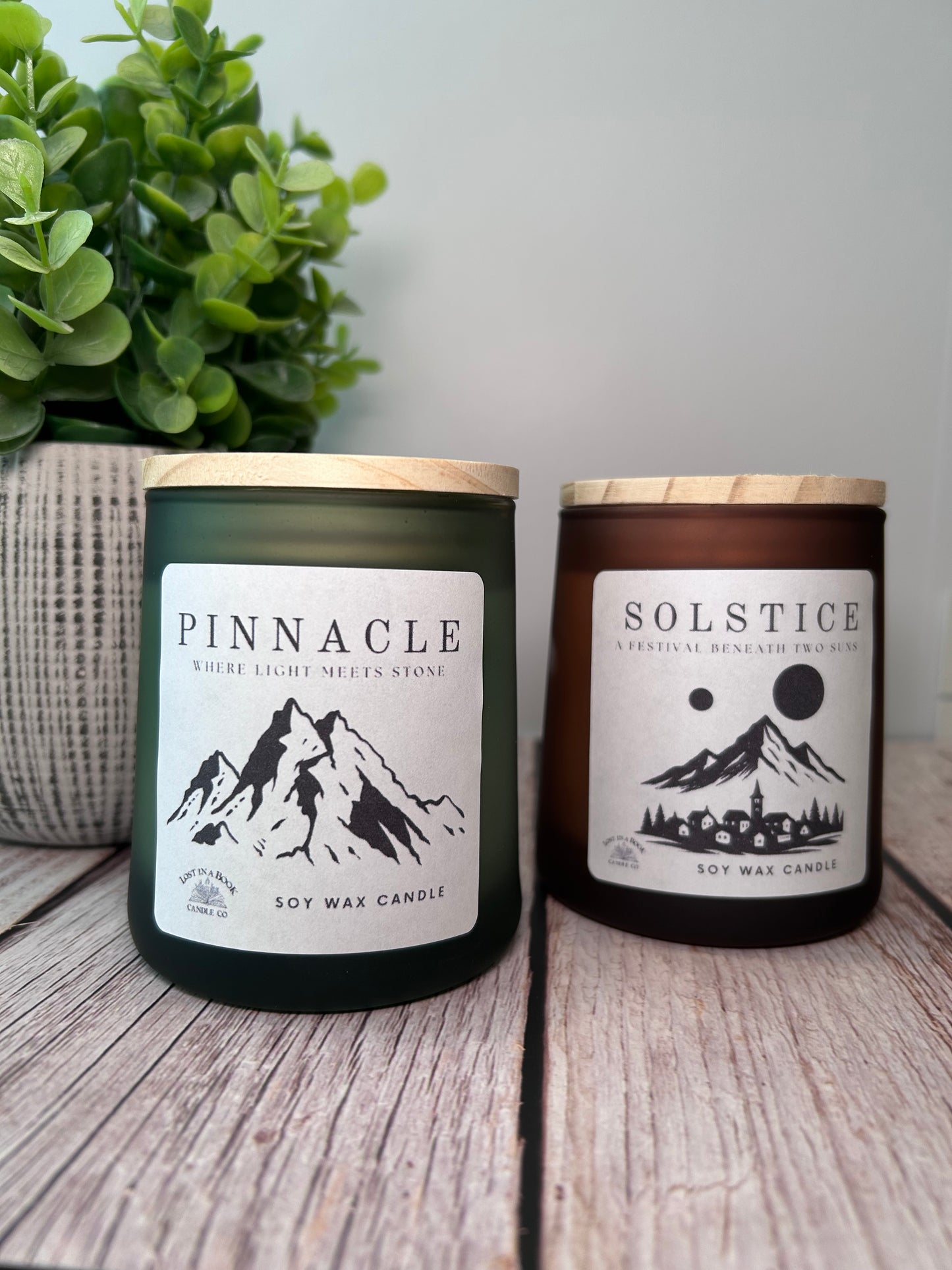 Pinnacle & Solstice Candle Duo